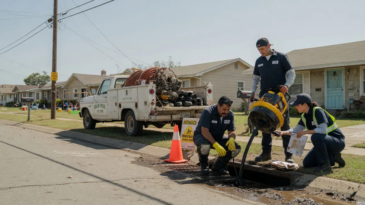 Drain Cleaning in Marathon, TX near me
